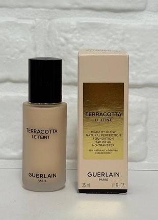 Guerlain terracotta le teint healthy glow natural perfection foundation 35 мл