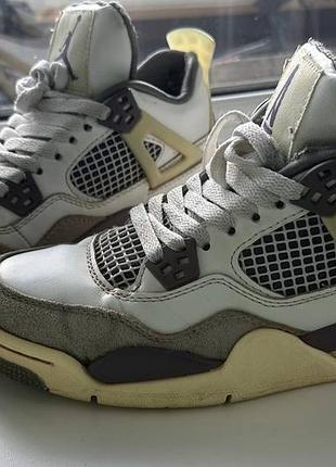 Кросівки jordan 4 ma maniere beige