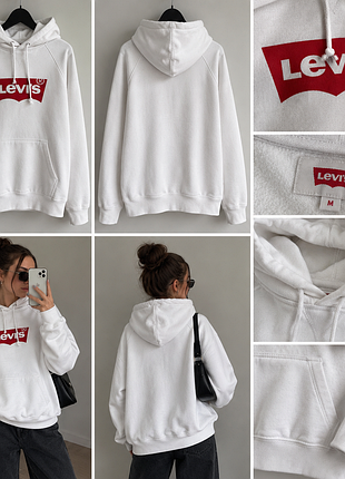 Худі унісекс levi's біла xs