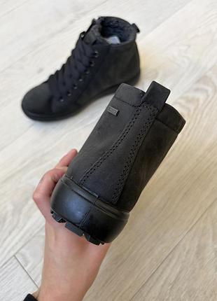 Черевики шкіряні оригінал ecco soft tred 450163 рр.35,36 5