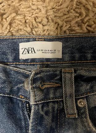 Жіночі джинси zara сині розмір xs