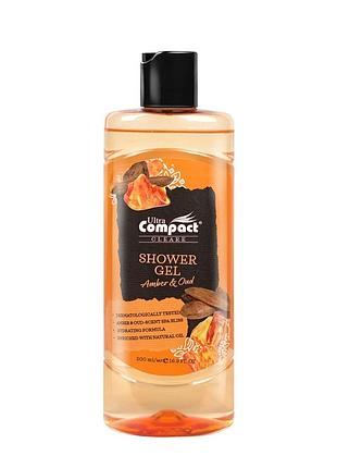Гель для душу ultra compact amber&amp;oud 500 мл