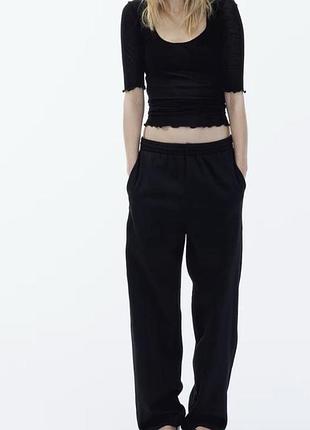 Жіночі спортивні штани h&m теплі чорні