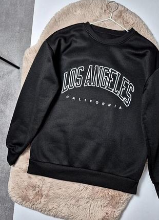 Світшот жіночий теплий los angeles
