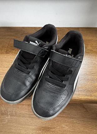 Кеди для підлітків puma чорні