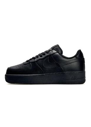 Кросівки чоловічі nike air force 1 '07 m black