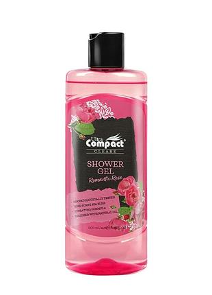 Гель для душу ultra compact romantic rose 500 мл