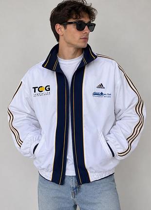 Вінтажна олімпійка adidas / спортивна кофта вінтаж 90-х / вітровка