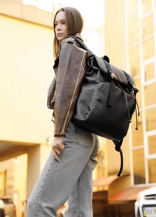 Женский рюкзак sambag loft zard для ноутбука черный