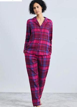 Піжама boyfriend checs red combination
