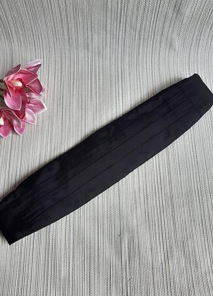 Шовковий пояс-камербанд під смокінг austin reed (100% silk), оригінал