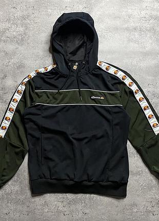 Чоловіче худі ellesse чорно-зелене, розмір l