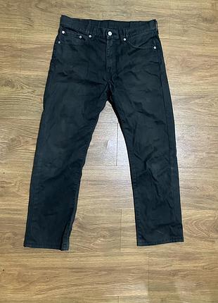 Чоловічі джинси levi's 505 вельветові чорні 32/32