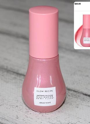 Glow recipe watermelon glow niacinamide dewy flush легкі рум’яна