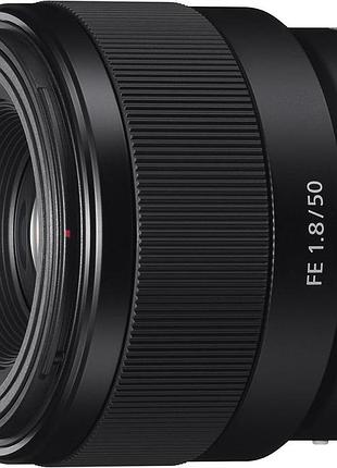 Объектив для полнокадровых камер sony fe 50mm f1.8 sel50f18f профессиональный объектив с круговой диафрагмой
