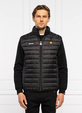 Мужская дутая жилетка ellesse оригинал безрукавка