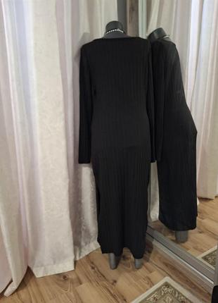 Силуетне з розрізом на боці плаття 👗 4