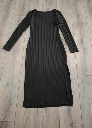Силуетне з розрізом на боці плаття 👗 5
