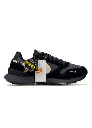 Теплі кросівки чоловічі nike phoenix waffle, сірі термо кросівки найк , осінь зима