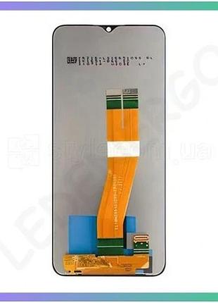 Дисплей lcd для samsung galaxy a04e 2022 черный с тачскрином оригинальный экран для телефона sku_2710000265337