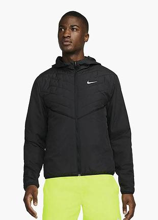 Чоловіча утеплена вітровка nike therma-fit repel