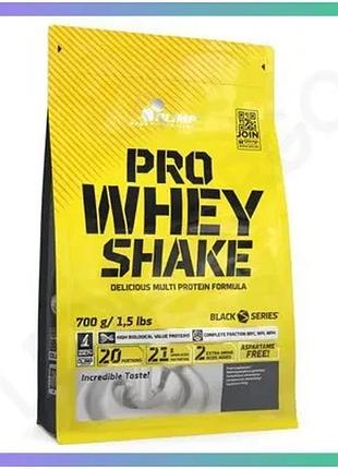 Протеин olimp pro whey shake 700 грамм ваниль быстроусвояемый белок для набора мышечной массы и восста sku_fitsh_cn1607-1