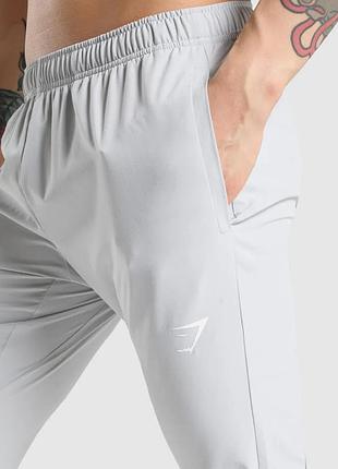 Штани gymshark світло-сірі, розмір m