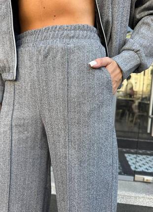 Костюм business casual укорочений жакет