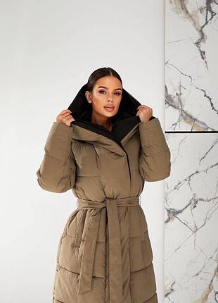 Тепле двостороннє пальто зима ❄️❤️❤️❤️ 2