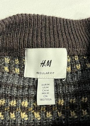 Светр h&m з візерунком 2