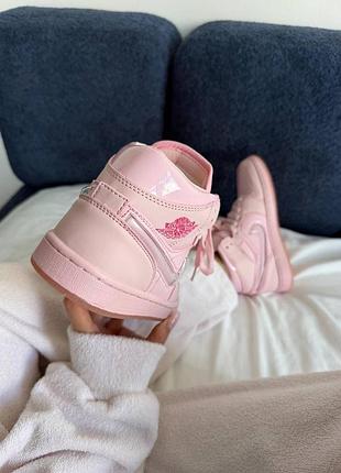 Кросівки nike air jordan 1 pink candy lacquer 5