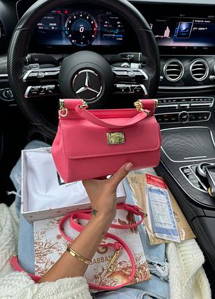 Сумка mini sicily pink bag 2