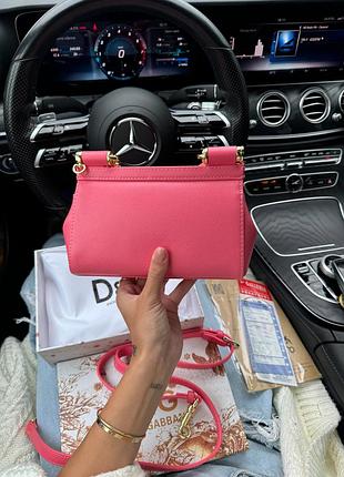 Сумка mini sicily pink bag 5