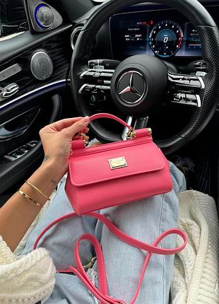 Сумка mini sicily pink bag 6