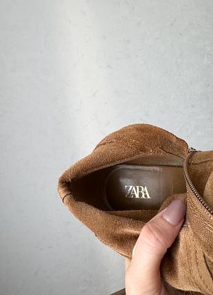 Замшеві черевики zara 8