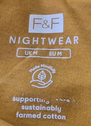 Чоловічий лонгслів f&f /nightwear/ "boo crew "/ m 3