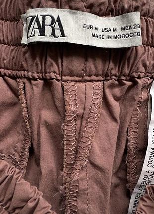 Шорти zara карго пильно-рожеві 2