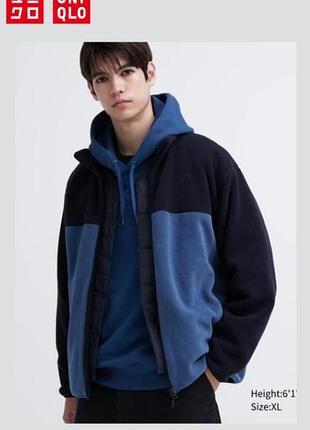 Флисовая кофта унисекс uniqlo
