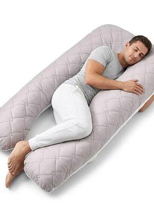 Подушка ideia 140х75x20 п-образная для сна и отдыха