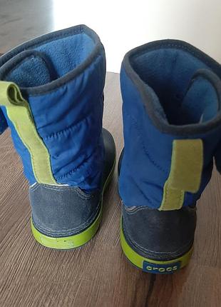 Детские сапоги crocs 11р 2