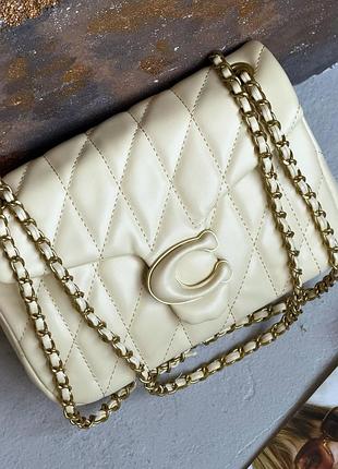 Сумка coach tabby shoulder bag 26  pastel 4