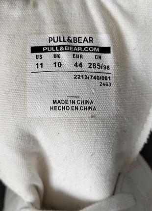 Кросівки кеди pull & bear nasa.розмір 44-й 5