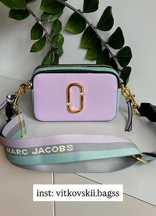 Сумочка the snapshot lilac turquoise💝