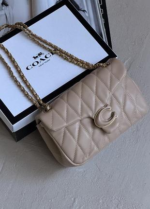 Сумка coach tabby shoulder bag 26  pastel