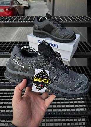 Мужские спортивные термо кроссовки salomon xa pro street, мужские беговые непромокаемые термо кроссовки 42