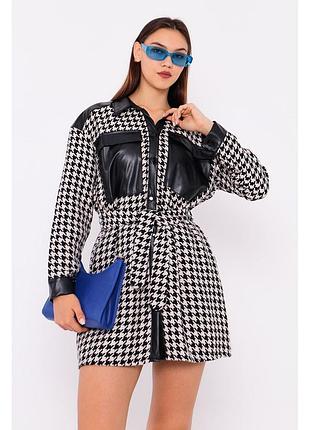 Итальянский бутиковый жакет-блузка- платье/ l/brend new collection