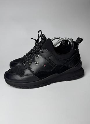 Шкіряні жіночі кросівки tommy hilfiger
