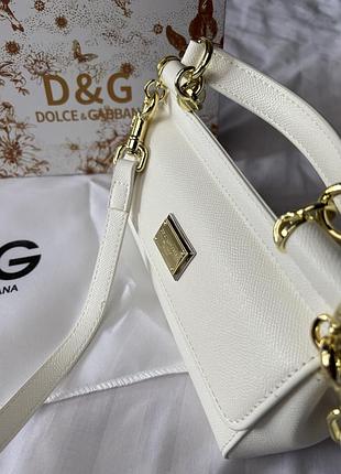 Сумка mini sicily white bag 5