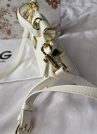 Сумка mini sicily white bag 7