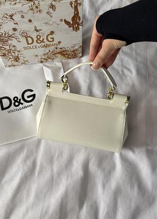 Сумка mini sicily white bag 2